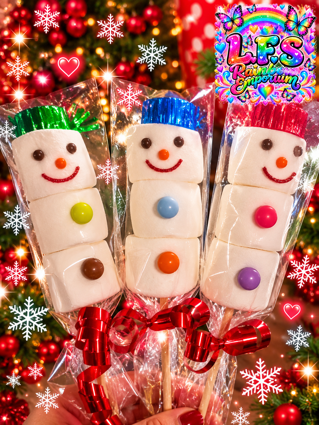 Snowman sweets
