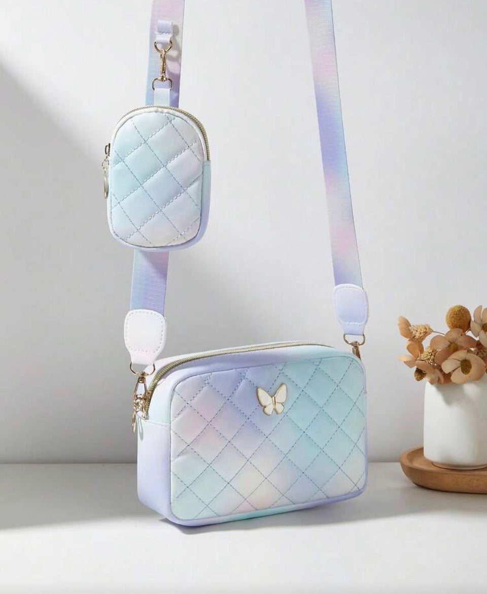 Butterfly shoulder handbag