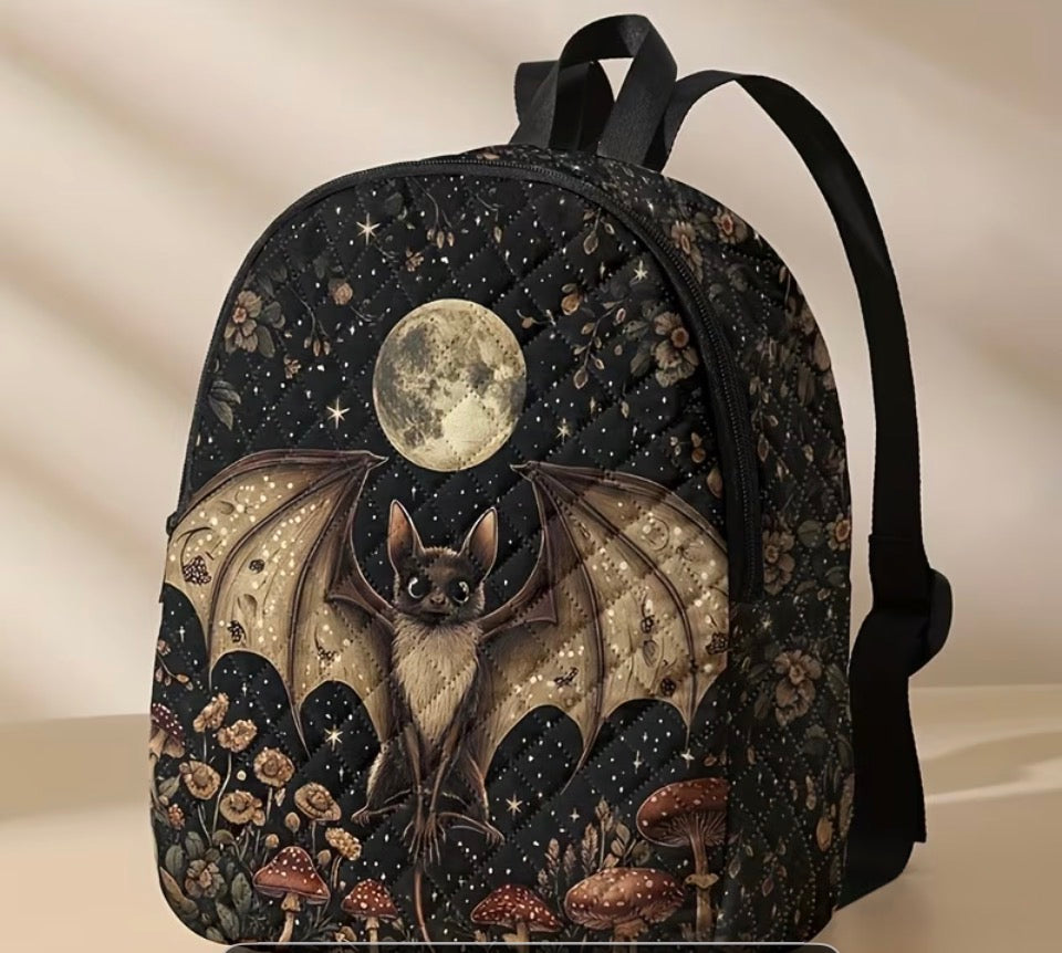 Bat patterned bag