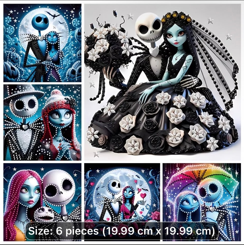 6pc diamond art