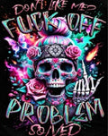 Skull diamond art