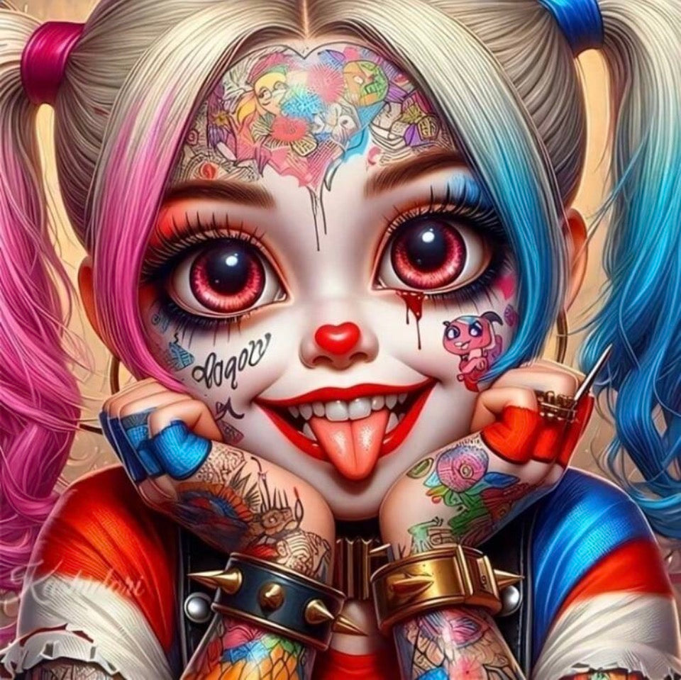 Harley diamond art