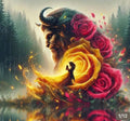 Beast diamond art