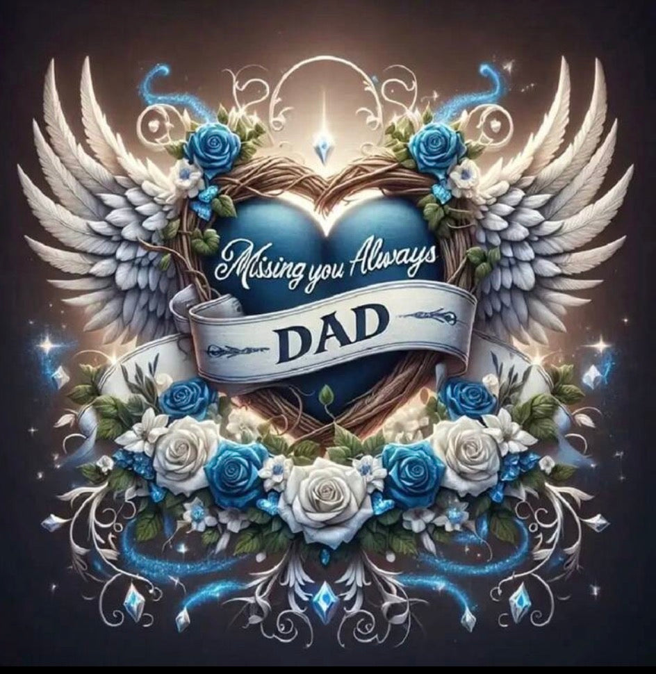 Dad diamond art