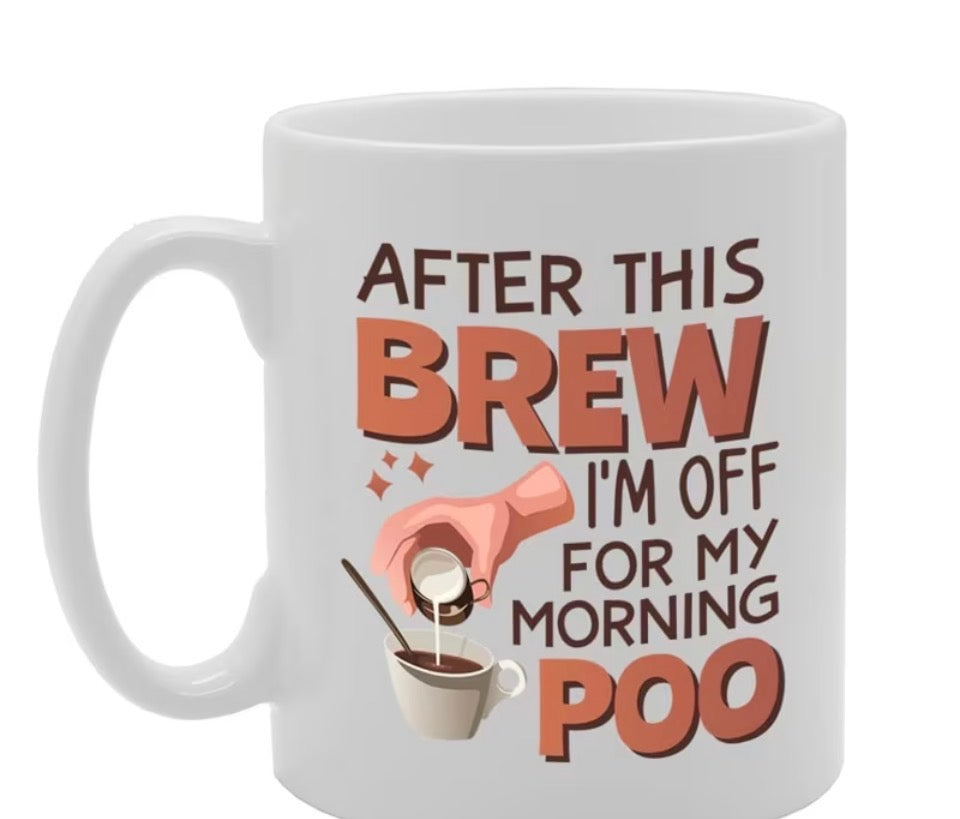 Morning poo mug