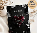Gothic thorn notebook