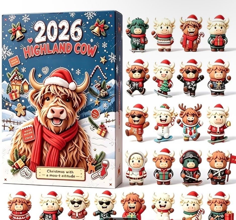 cow advent calendar
