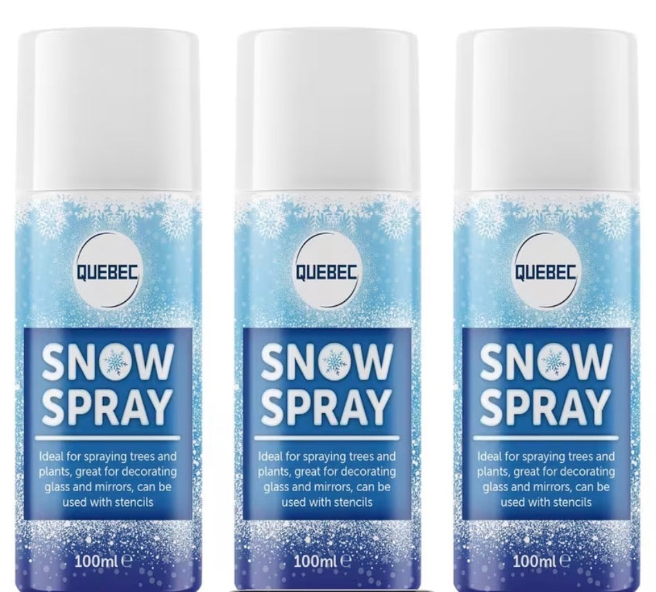 Snow spray pack of 3