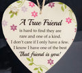A true friend plaque