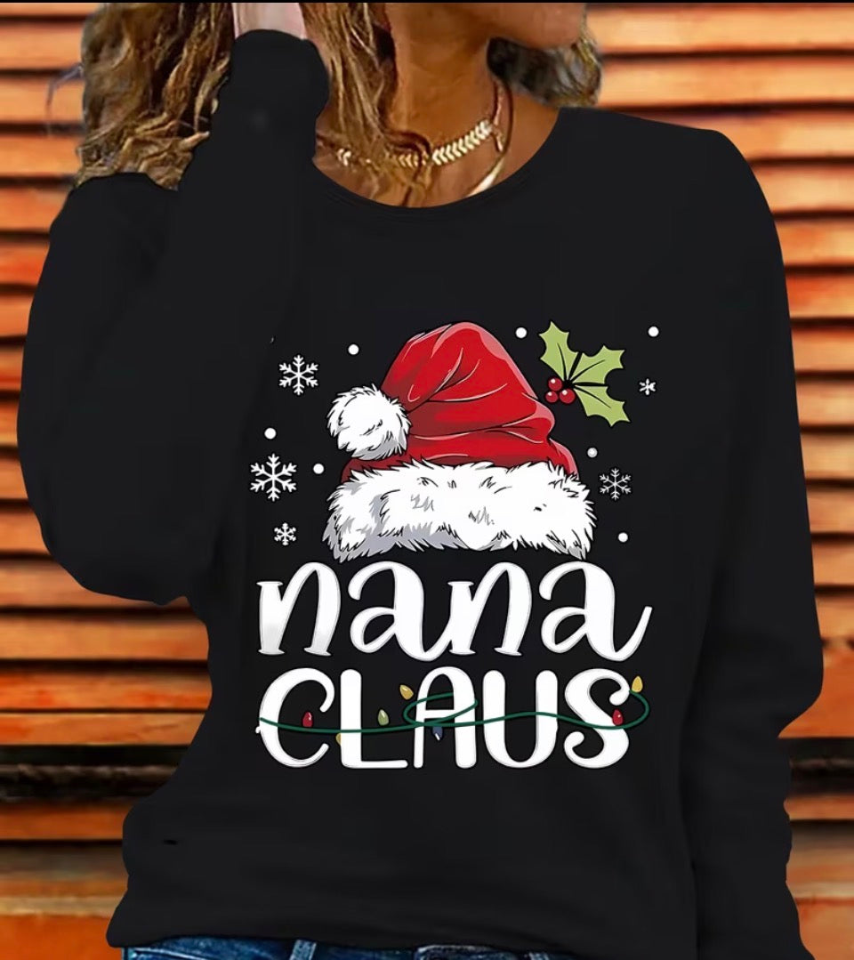 Nana clause sweatshirt