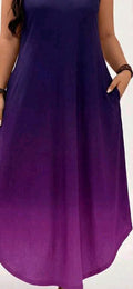 Womens ombre summer dress
