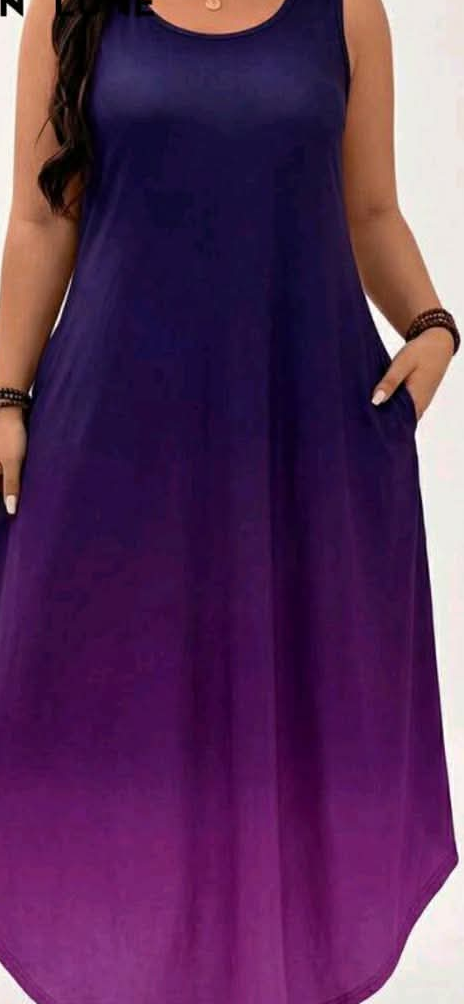 Womens ombre summer dress