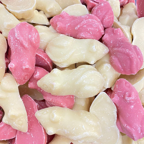 Pink & White Mice