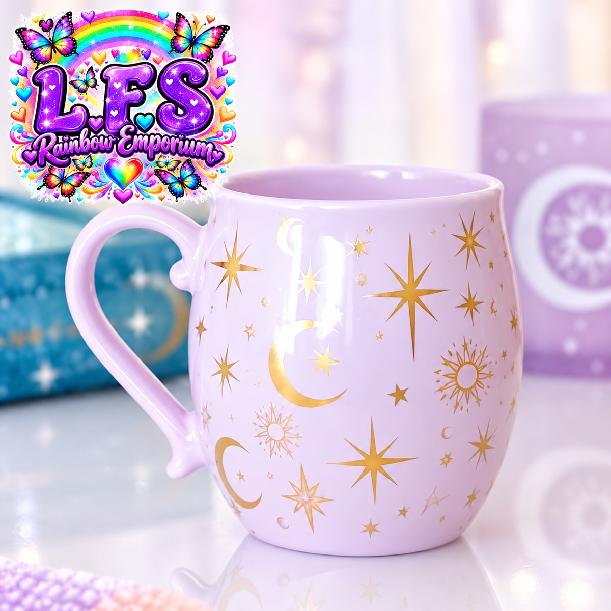 Purple Pastel Skies Mug