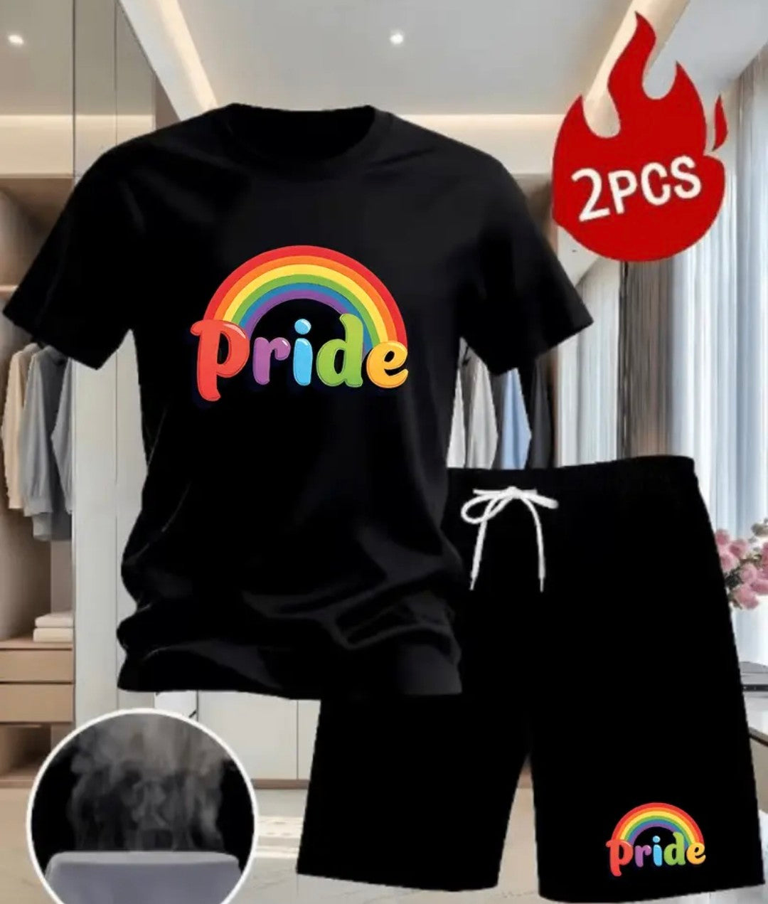 LGBTQ+ t-shirt with Shorts