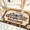 Mat with "WELCOME"