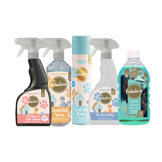 Fabulosa Pet Lover’s Home Pet Cleaning Bundle