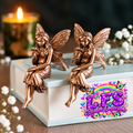 Set of 2 Fairy Shelf Sitter Ornaments
