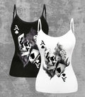 2pcs Women'S Elegant Sleeveless Camisole Tops