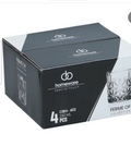 Elegant glass set