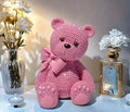 A Cute And Charming Pink Polka Dot Bear Ornament