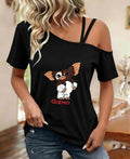 Y2K Style Creative Printed Cute Cartoon Character Gizmo, Top