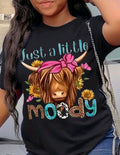 Highland cow top plus size