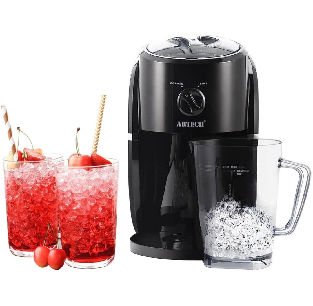 Trendi Electric Ice Crusher & Slush Machine – Crushed Ice Maker with Removable Jug | Slushy Machine