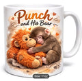 Punch and his bear Mug
