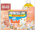 Bold & Lenor Jasmine & White Cedar Household Laundry 3-Piece Bundle Set, 38 Wash Stain Remover Pods, 26 Wash Fabric Conditioner, 155g Scent Booster