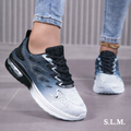 [Breathable Mesh Running Shoes] 1 Pair Breathable Mesh Running Shoes - All-Season Cushioned Stability Sneakers - Faux Sole and Fabric Insole for Casual Travel
