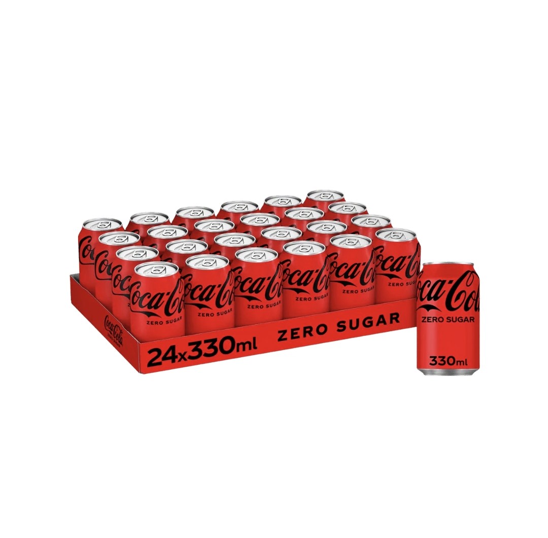 Cola-Cola Zero Suger-24x 330ml Cans