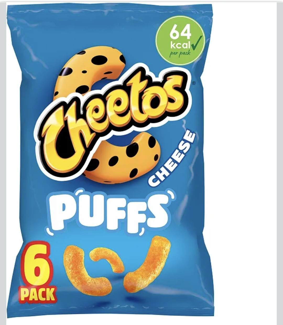 Cheetos Puffs Cheese Multipack Crisps 6x13g
