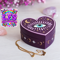 Sacred Sight Heart Trinket Box