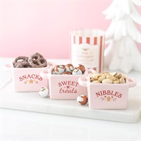 Set of 3 Sugarplum Bakery Snack Bowls