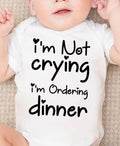 Girls' Newborn Cute Short-Sleeve Romper
