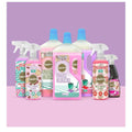 Fabulosa Christmas Cleaning Bundle 7 Piece Kiss-mas Set Candy Cane, Mistletoe & Cinnamon Floor & Multi-Purpose Cleaners with Cinnamon Swirl Room & Fabric Spray Festive Fragrance Cleaning Kit
