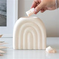 Cream Speckle Arch Oil Burner