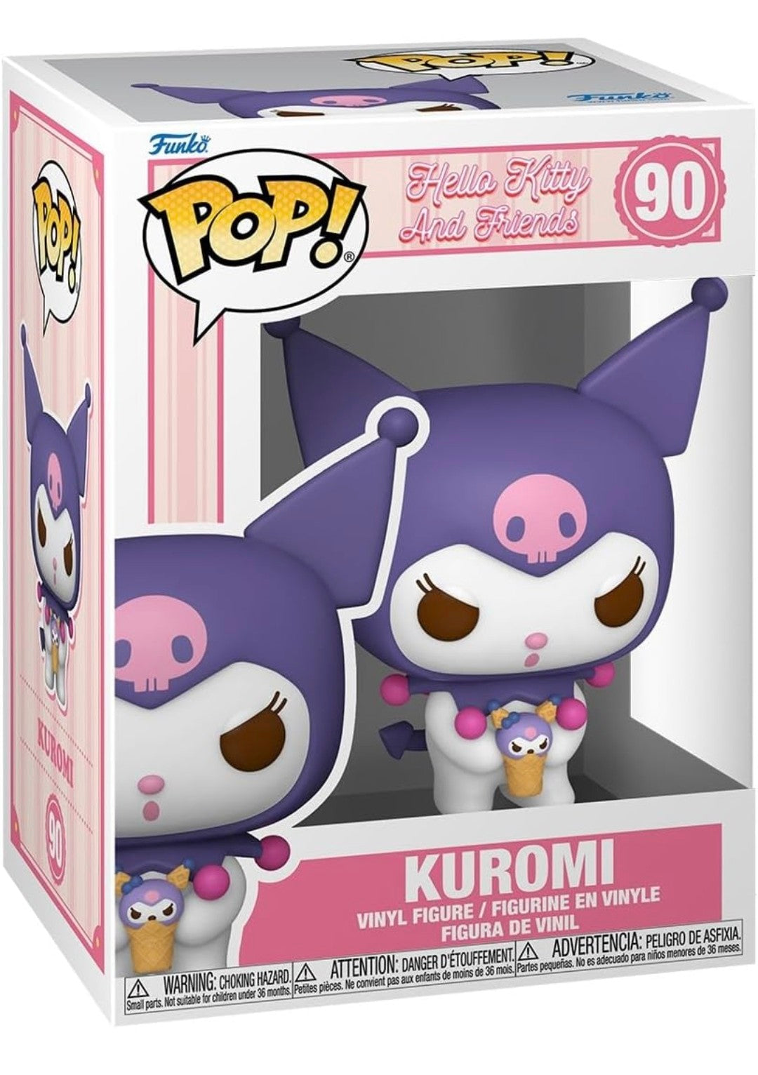 Funko POP! Sanrio: Hello Kitty and Friends - Kuromi - Collectable Vinyl Figure