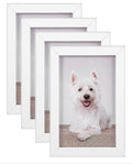 4 Pack Picture Frame, 6x4in Photo Frames Tabletop and Wall Mounting Picture Frames Small Frame with Window for Portrait Photo Landscape
