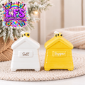 Beehive Salt and Pepper Shakers