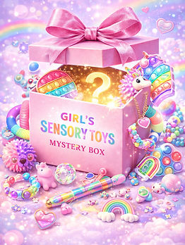 girls sensory toys mystery box