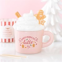 Pink Gingerbread Latte Oil Burner and Wax Warmer