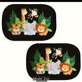 2pack car sunshade UV protection static cling side window sun shades