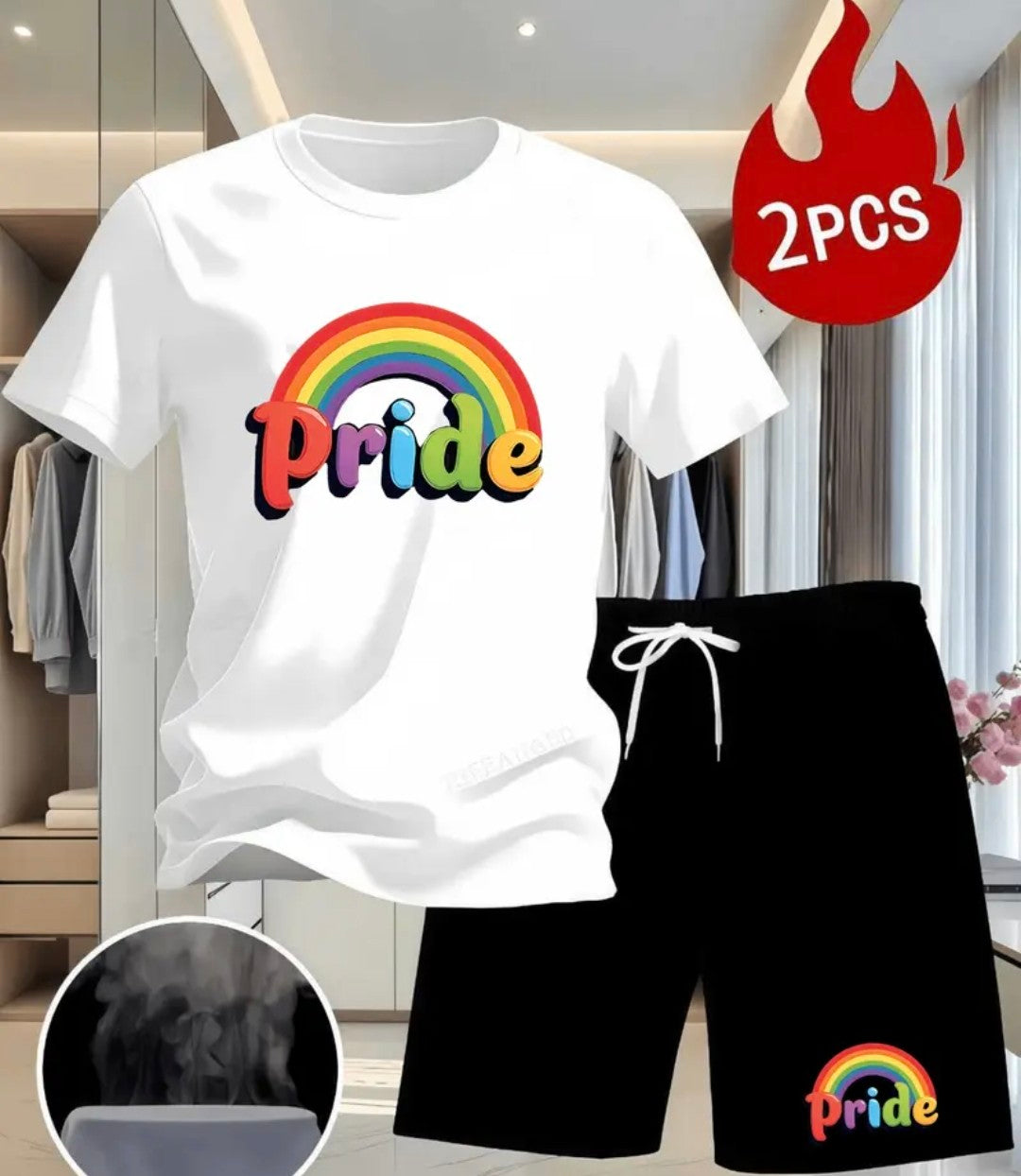 LGBTQ+ t-shirt with Shorts