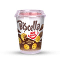 3x Biscella Mini Biscuits with Chocolate Filling Tub 125g