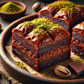 Chocolate & Pistachio Baklava - Dubai Inspired 100g