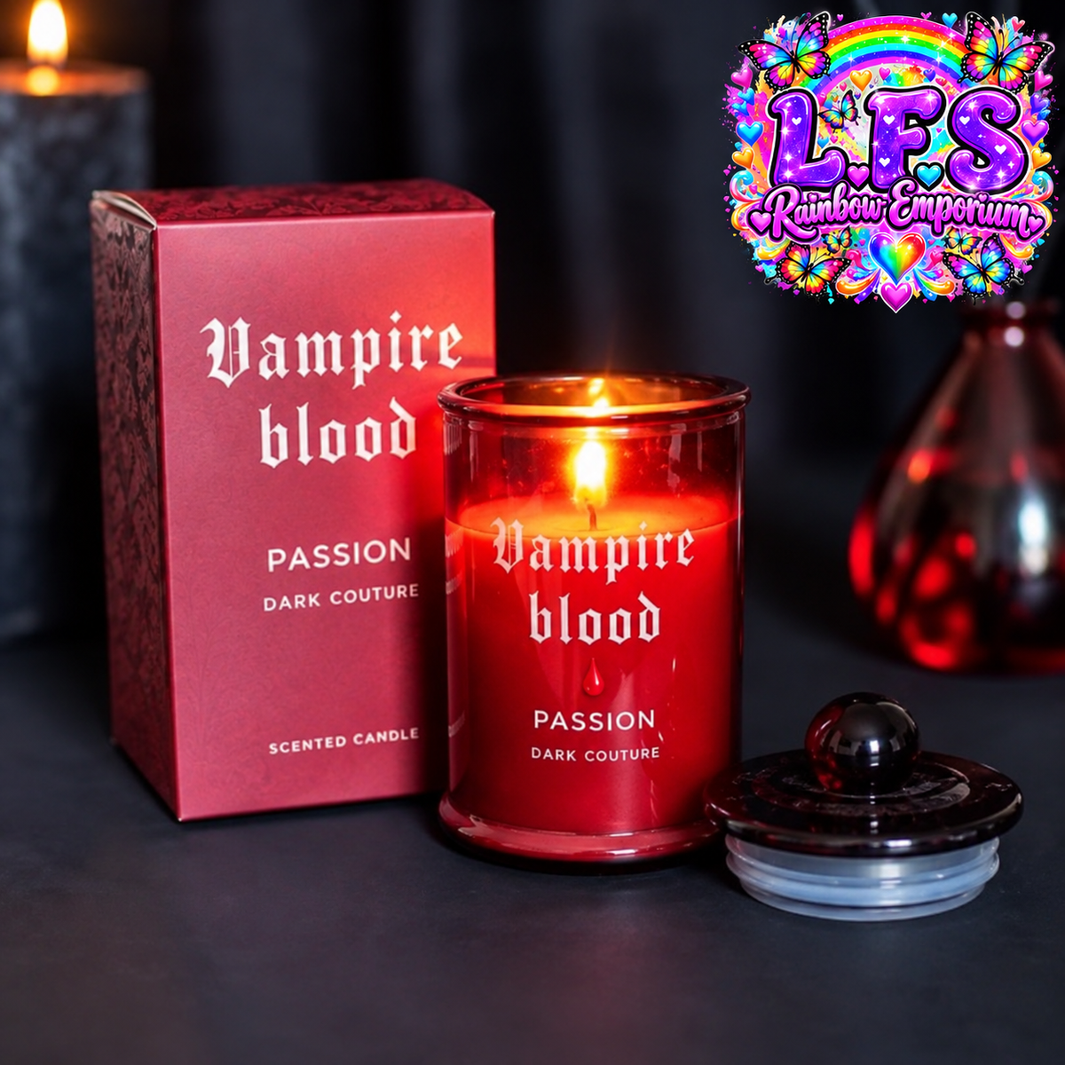 Vampire Blood Dark Cherry Candle