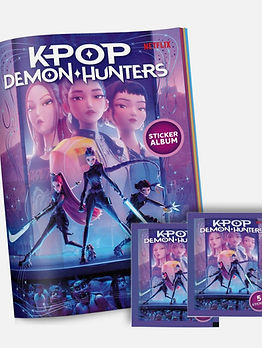 KPop Sticker Album + 2 Sticker Packs