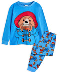 Paddington Bear Kids Pyjama Set | Childrens Bear Character Graphic Long sleeves